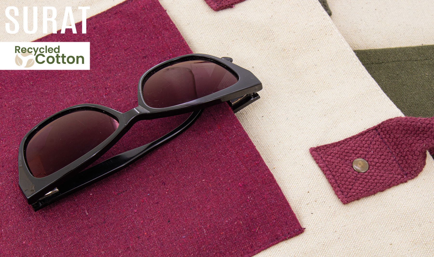 BOLSA DE ALGODÓN CANVAS RECICLADO "SURAT"