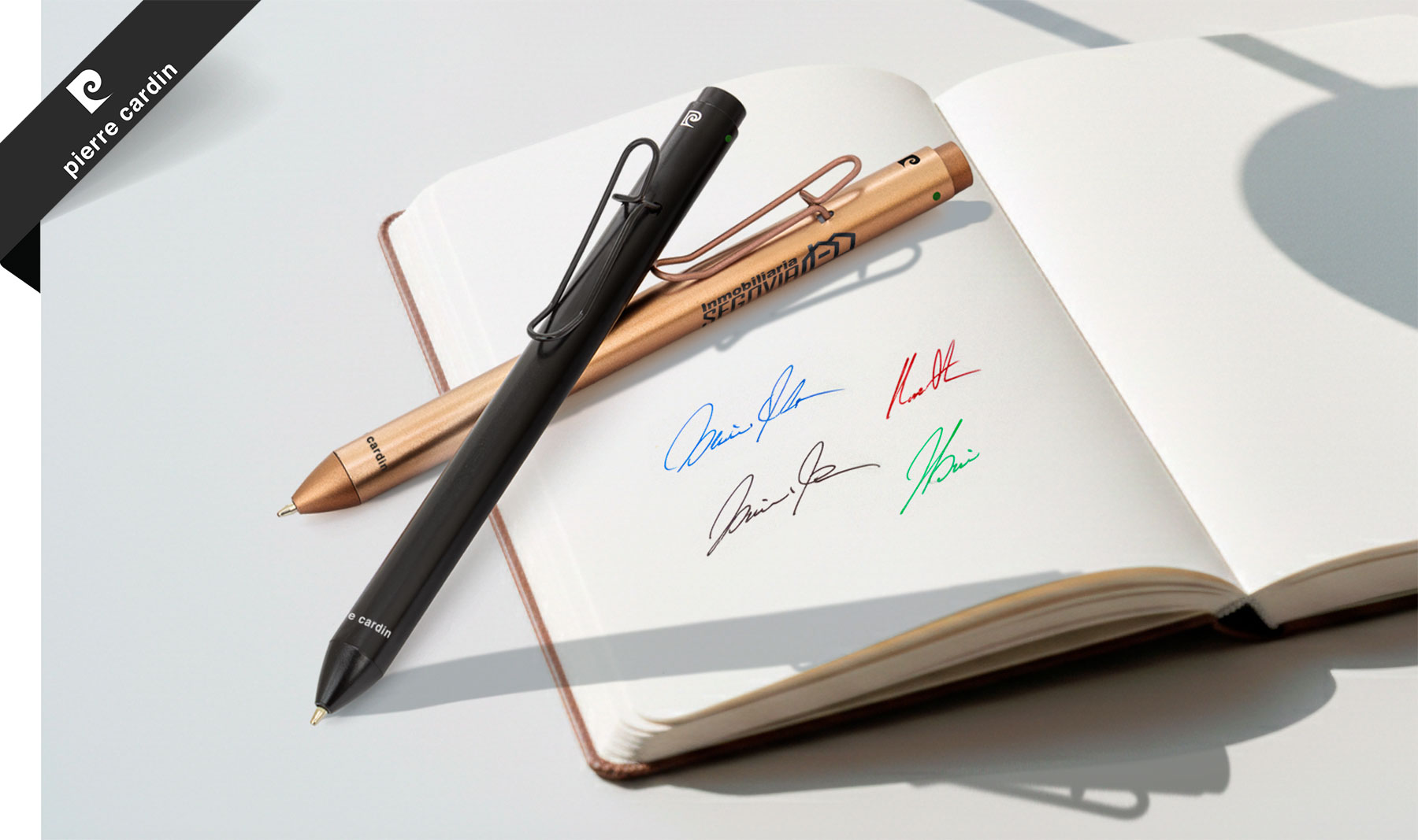 BOLIGRAFO 4 COLORES PIERRE CARDIN "SARENTINO"