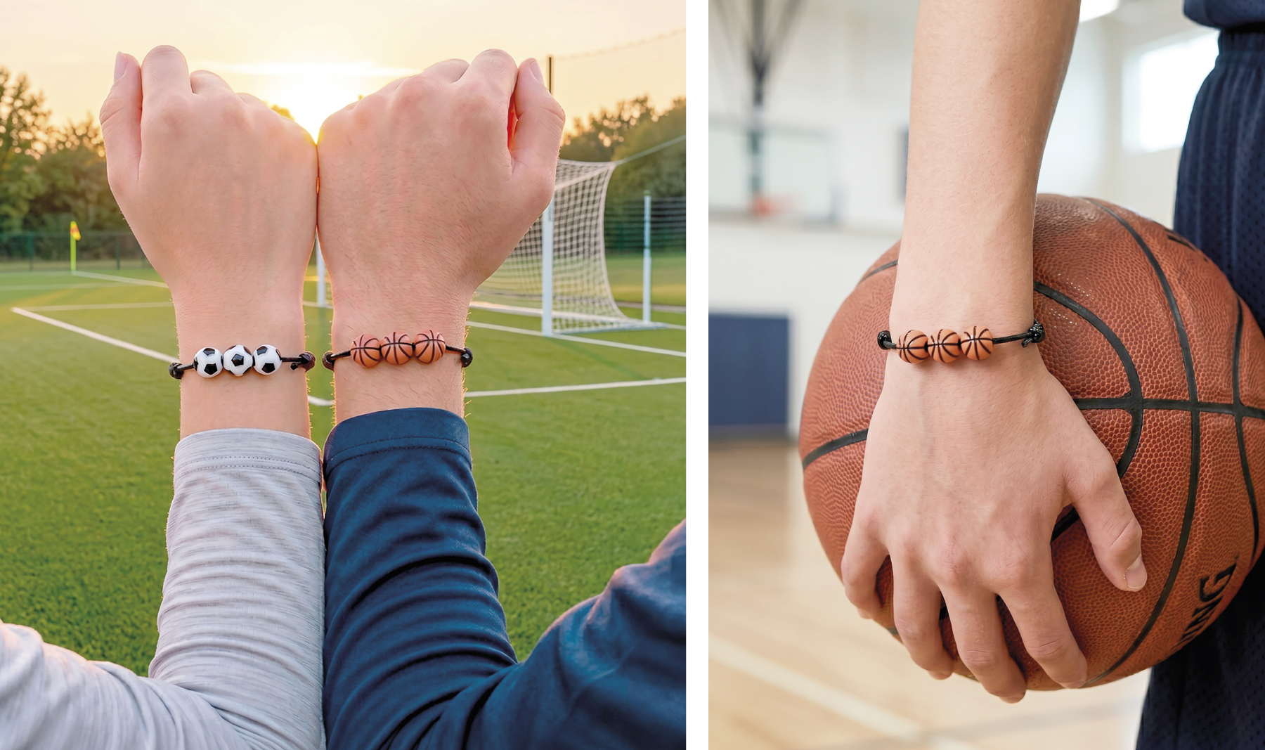 PULSERA AJUSTABLE "SPORTY" FÚTBOL