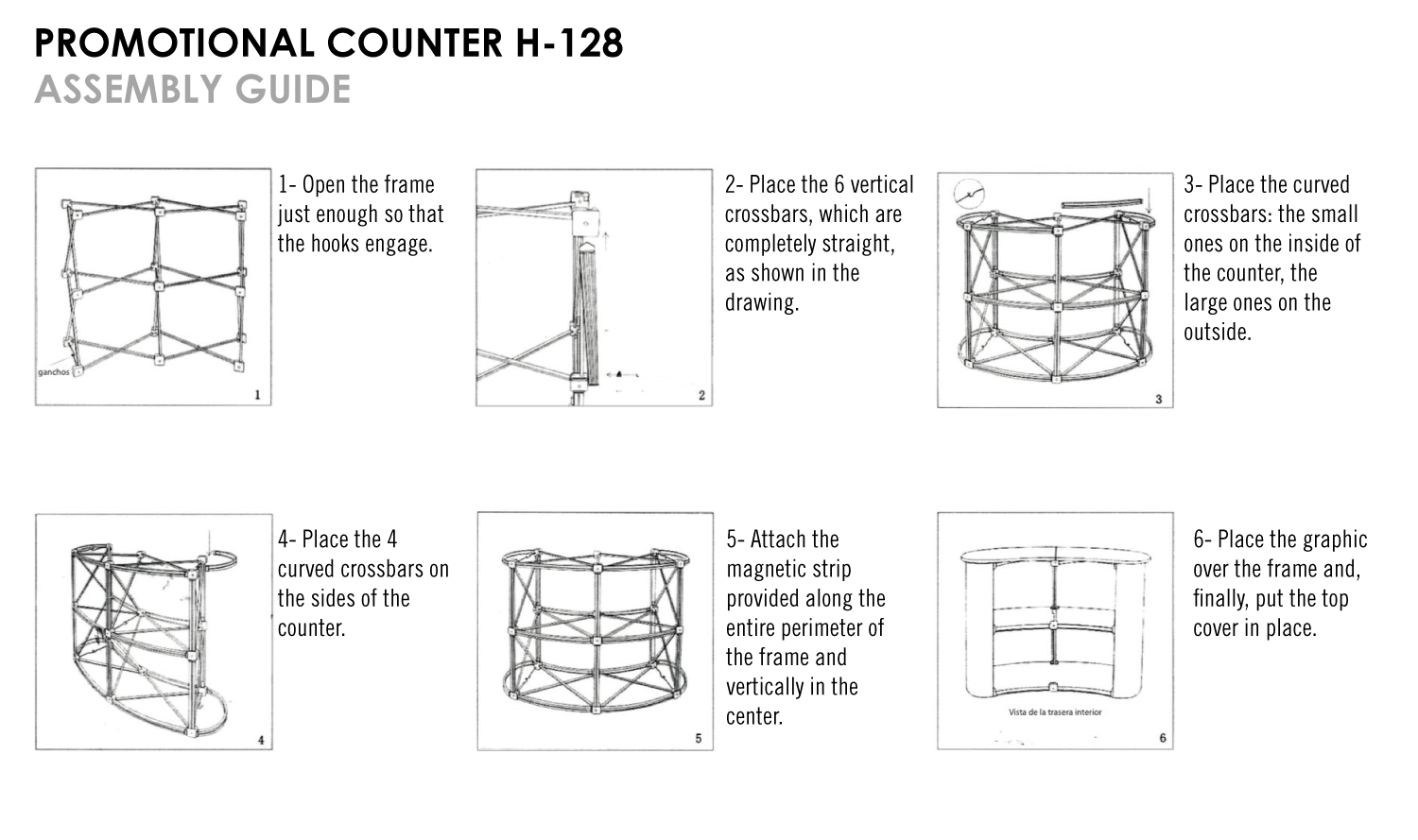 CURVED PROMOTION COUNTER "CURVY"