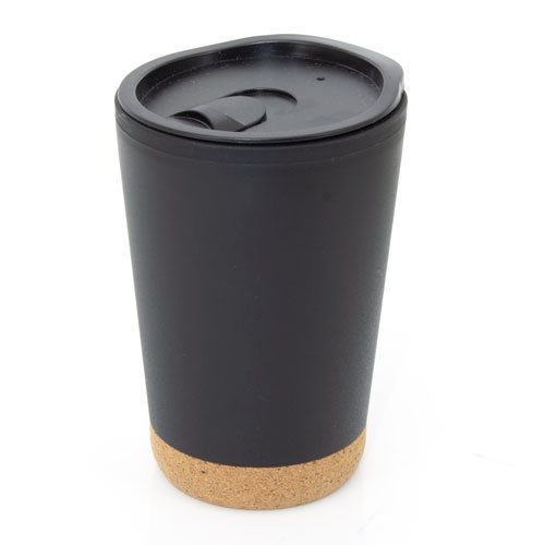 VASO TÉRMICO DOBLE PARED PP/CORCHO "VENEZA"