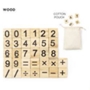 <p>JUEGO DE MADERA MATEMÁTICO 
