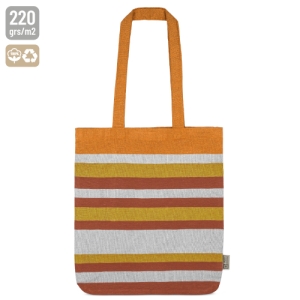 BOLSA RAYAS DE ALGODÓN RECICLADO "TRINITY"