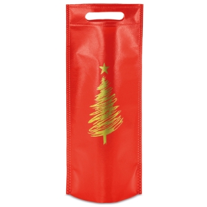 BOLSA DE VINO NAVIDEÑA "KAYLA"