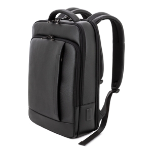 MOCHILA DE PIEL PIERRE DELONE "BANKS"
