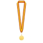 MEDALLA DE BRONCE "OLIMPIA" LANYARD ESPAÑA