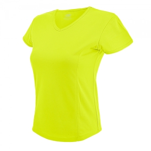 CAMISETA MUJER D&F AM FLUO M 