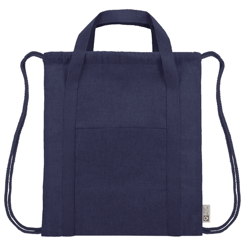 BOLSA MOCHILA DE ALGODÓN RECICLADO "YALA"