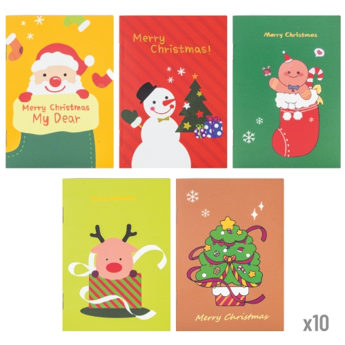 SET 10 LIBRETAS NAVIDEÑAS "ARTIKUM"