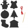 SET ADORNOS "SCRAPY CHRISTMAS"