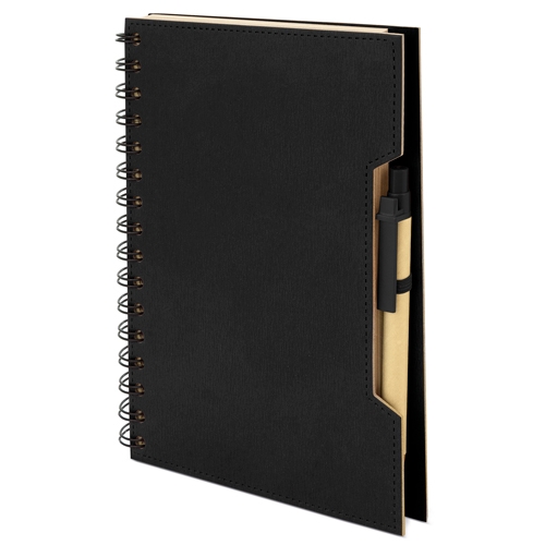 CUADERNO A5 CON BOLIGRAFO ECO "GREEN LIFE"