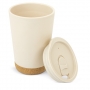VASO TÉRMICO DOBLE PARED PP/CORCHO "VENEZA"