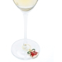 SET DE 6 AROS NAVIDEÑOS PARA COPAS "BRINDIS"
