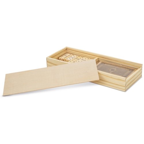 SET ECO DE DOMINÓ Y CARTAS "RECREO"