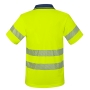 POLO CON BOLSILLO Y BANDAS REFLECTANTES ELÁSTICAS “QVO”
