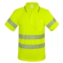POLO CON BOLSILLO Y BANDAS REFLECTANTES ELÁSTICAS “QVO”