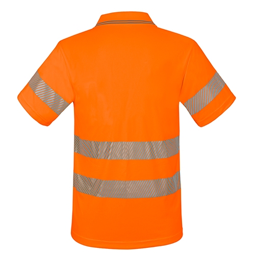 POLO CON BOLSILLO Y BANDAS REFLECTANTES ELÁSTICAS “QVO”