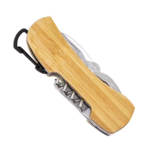 NAVAJA MULTIFUNCIÓN DE BAMBÚ "SASKAT"