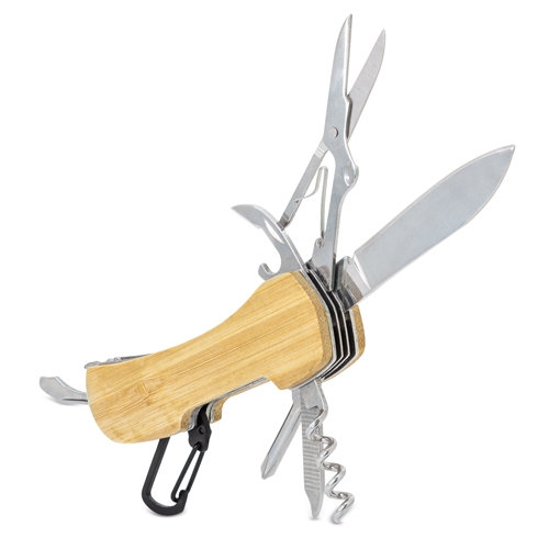 NAVAJA MULTIFUNCIÓN DE BAMBÚ "SASKAT"