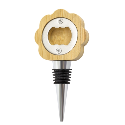 ABREBOTELLAS TAPÓN BAMBÚ NATURAL "ÁSTER"