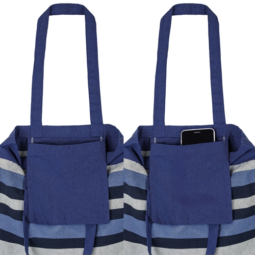 BOLSA RAYAS DE ALGODÓN RECICLADO "TRINITY"