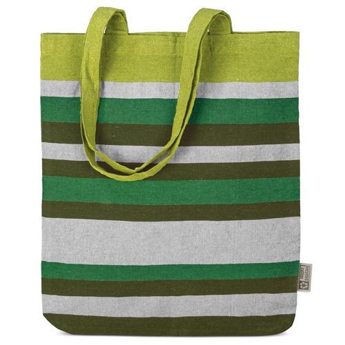 BOLSA RAYAS DE ALGODÓN RECICLADO "TRINITY"
