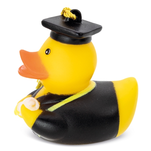 PATITO DE GOMA "LICENCIADO"