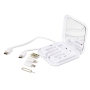 SET DE CABLES CARGADORES CON ESPEJO "REFLEX"