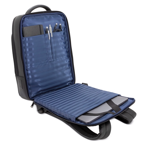 MOCHILA DE PIEL PIERRE DELONE "BANKS"