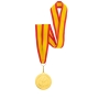 MEDALLA DE ORO "OLIMPIA" LANYARD ESPAÑA