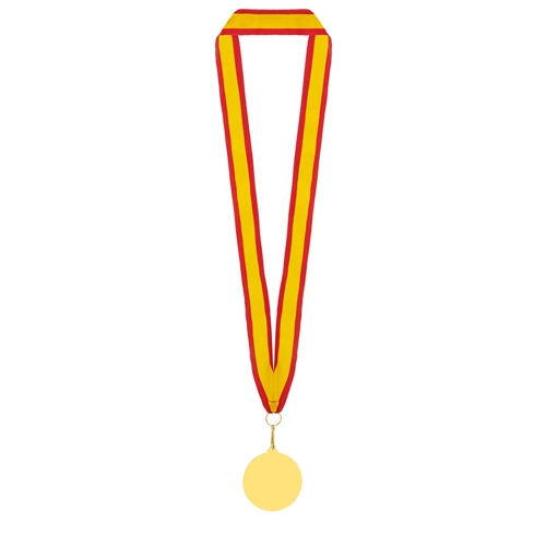 MEDALLA DE ORO "OLIMPIA" LANYARD ESPAÑA