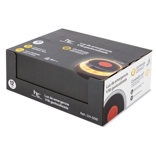 LUZ DE EMERGENCIA HOMOLOGADA V16  GEOLOCALIZADA