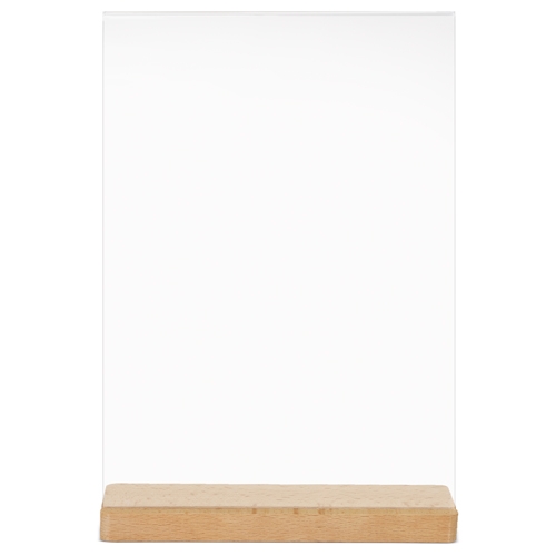 PORTAGRAFICAS A4 BASE MADERA 