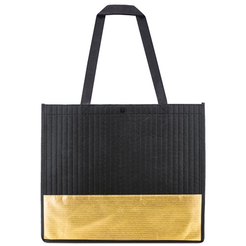 BOLSA "LAFAYETTE" NEGRO-ORO