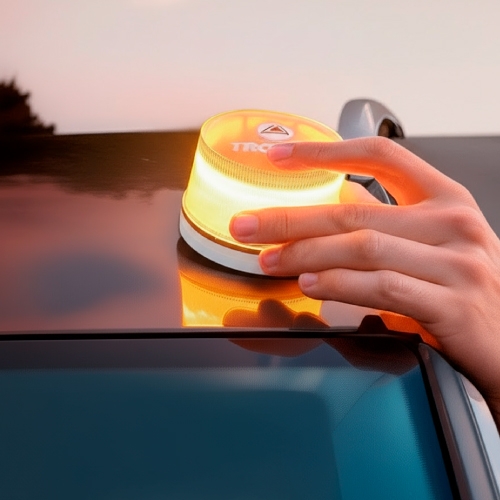 LUZ DE EMERGENCIA HOMOLOGADA V16 GEOLOCALIZADA