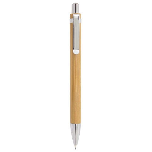 SET BOLIGRAFO Y PORTAMINAS BAMBU "ELASTIC"