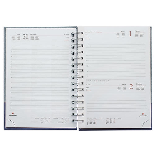 AGENDA LECLERC PIERRE CARDIN