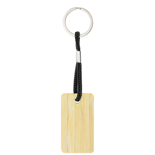 <p>LLAVERO DE BAMBÚ RECTANGULAR "YIBIN"</p>