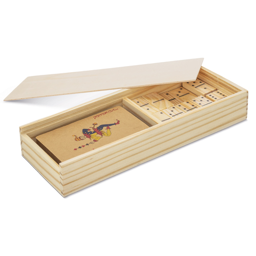 SET ECO DE DOMINÓ Y CARTAS 