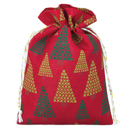 BOLSA REGALO NAVIDEÑA 13,5*18 CM 