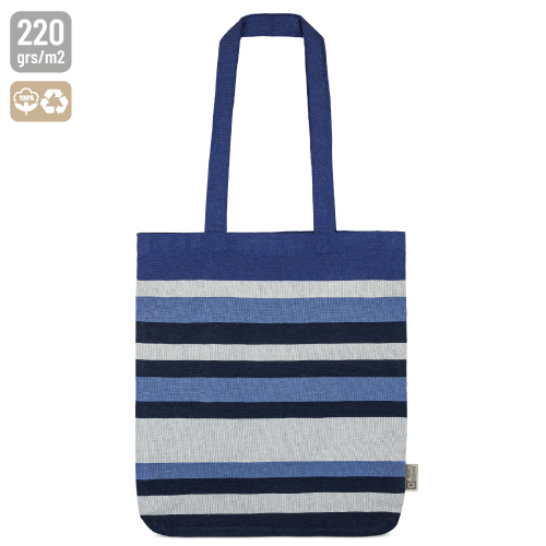 BOLSA RAYAS DE ALGODÓN RECICLADO 
