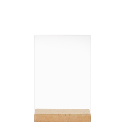 PORTAGRAFICAS A5 BASE MADERA 
