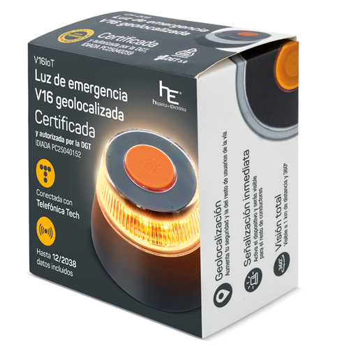 <p>LUZ DE EMERGENCIA HOMOLOGADA V16 GEOLOCALIZADA</p>